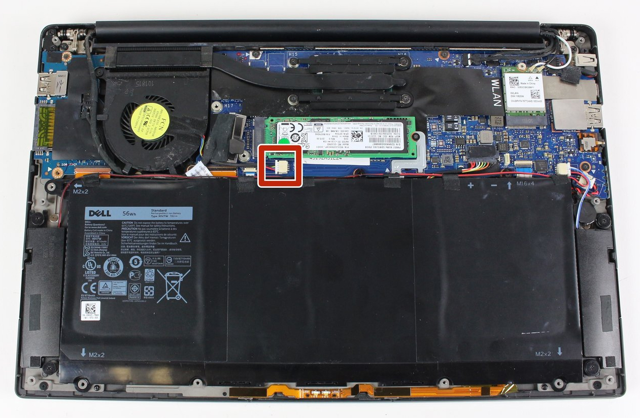 How to replace and fix Dell XPS 13 9343 9350 9360 P54G P41F P57G backlit RU Russian keyboard (xps 13 9350)